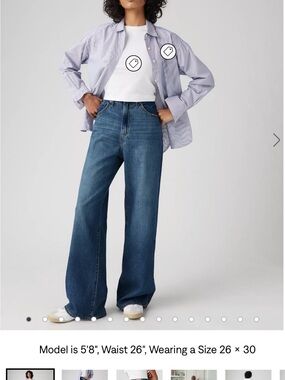 Levi's cinch Baggy High Rise Jeans